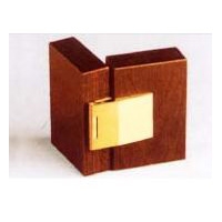 Opbouw meubelscharnier matnikkel 28 x 40 mm