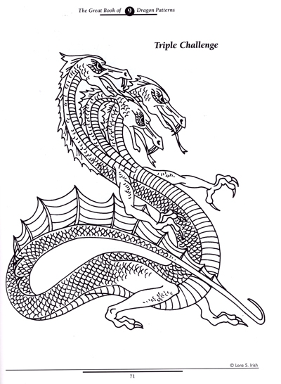 Great Book of Dragon Patterns - Lora S. Irish