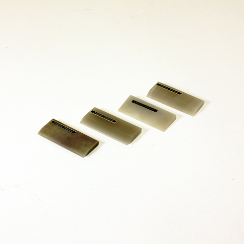 Harde Arkansas wetstenen multivorm, 4 stuks