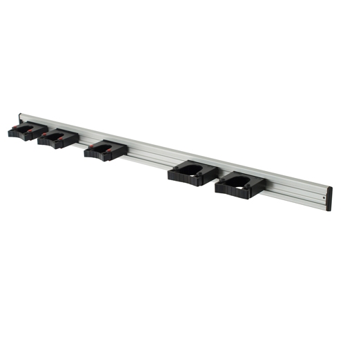 Toolflex aluminium rail 90 cm incl. 5 gereedschapshouders