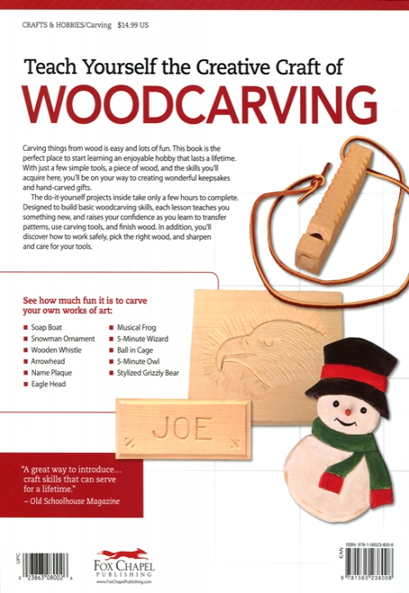 Woodcarving, Techniques and Projects for the First-Time Carver - Everett Ellenwood