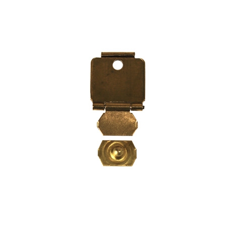 Sigarenkistsluiting met blinde puntbevestiging 10 x 7 mm vermessing