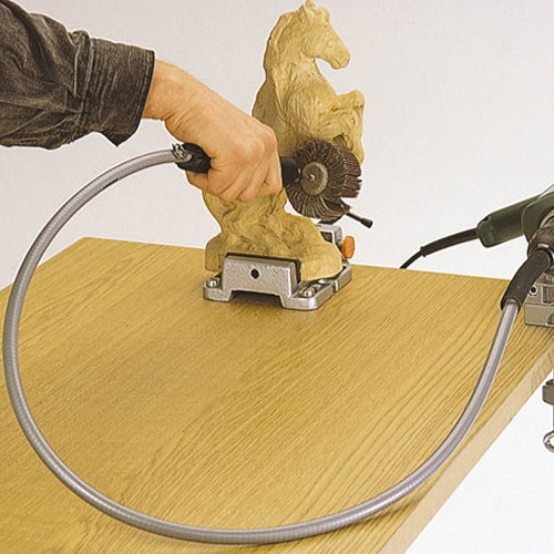 Wolfcraft flexibele as 6 mm boorkop 130 cm