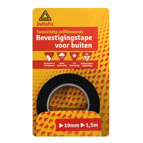 Bevestigingstape voor buiten 19 mm