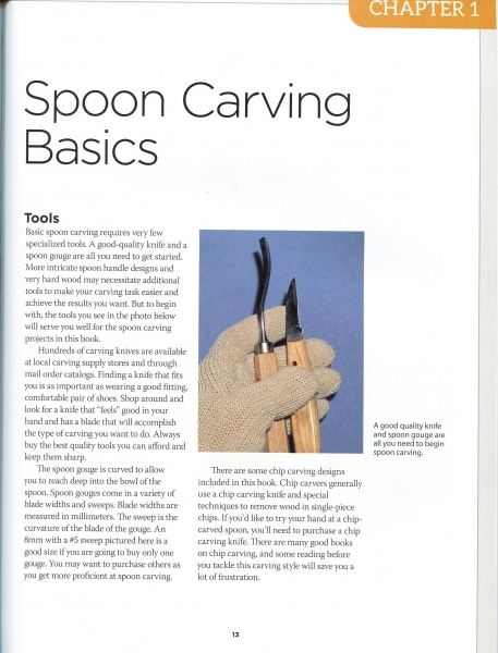 Carving Spoons revised 2nd edition - Shirley Adler