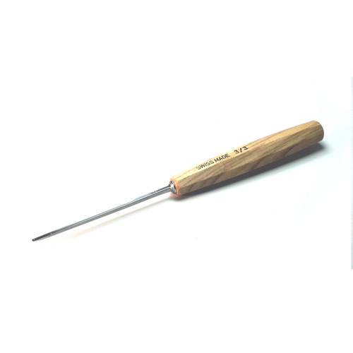Pfeil 4-3 rechte guts, licht gebogen snede 3 mm