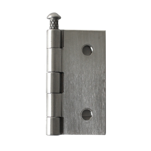 Scharnier met losse pen 51 x 51 mm rvs geborsteld