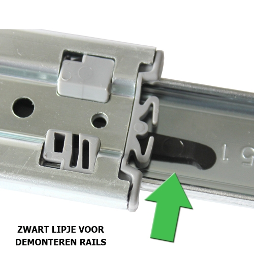 Ladegeleiders push to open 400 mm, 2 stuks Baptist