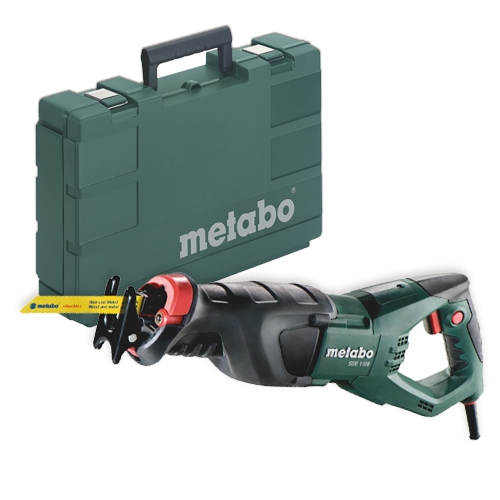 Metabo SSE 1100 reciprozaag in koffer