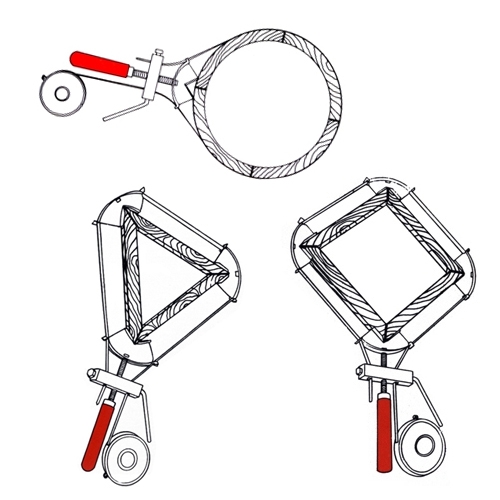Peaktool lijstenspanner met stalen band