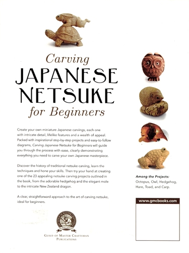 Carving Japanese Netsuke For Beginners - Robert Jubb