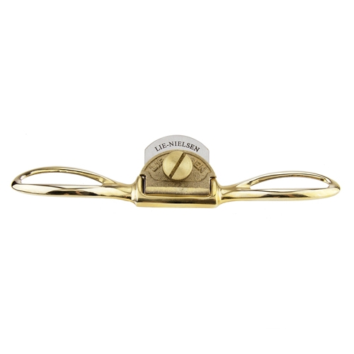 Lie-Nielsen Preston spokeshave with curved sole