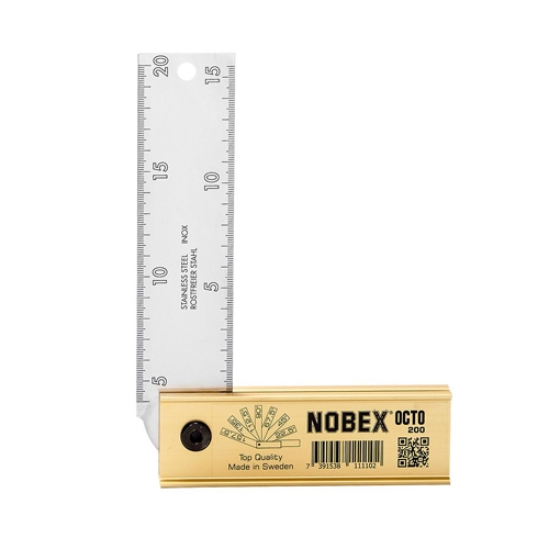 Nobex Octo 200 verstelbare schrijfhaak 200 mm