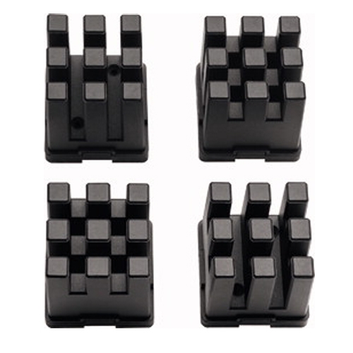 Bessey lijstenklem hulpstukken, 4 stuks