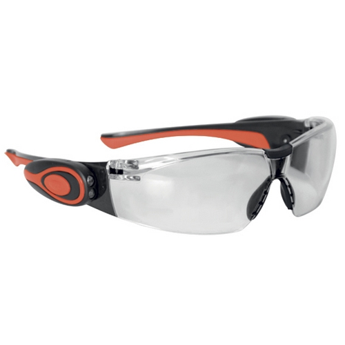 JSP Stealth beschermbril transparant glas met LED verlichting