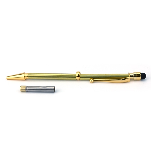 Twist stylus pen goud 7 mm, 5 stuks