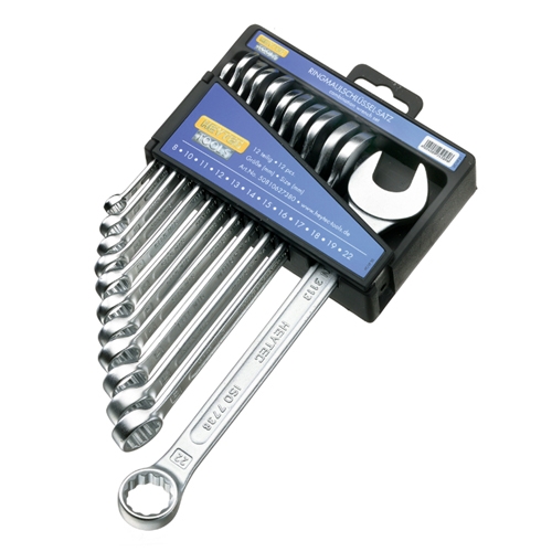 Heytec 12-delige ring-steeksleutelset 8 - 22 mm