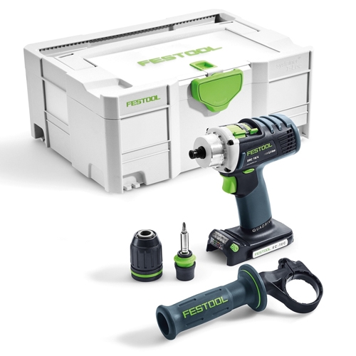 Festool DRC 18/4 Li-Basic accu schroefboormachine in systainer, BODY zonder accu