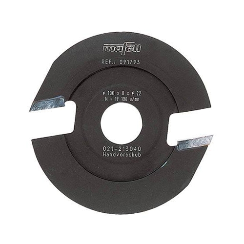 HM spotfrees freesschijf 100 x 8 x 22 mm Z2 voor Mafell lamellenfreesmachine LNF 20
