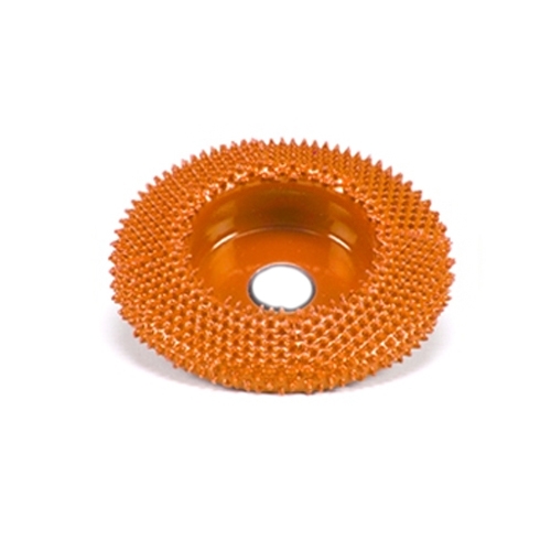Saburr-Tooth schijfrasp Ø 50 mm vlak oranje/extra grof - laatste!