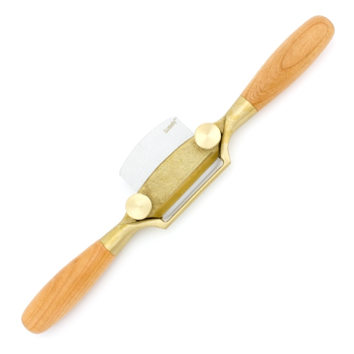 Peaktool/ Luban spookschaaf rond brons kersenhout