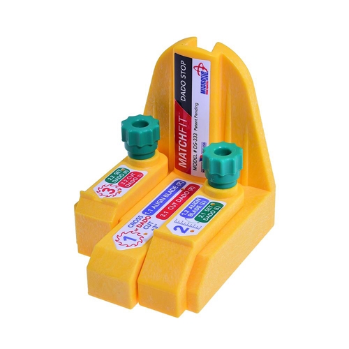 MicroJig Matchfit Dado Stop instelhulpstuk
