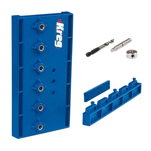 Kreg Shelf Pin Jig boormal voor schapdragers 32 mm inclusief 5 mm boor