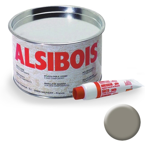 Alsibois houtvuller 2-componenten gerookte eik 400 ml