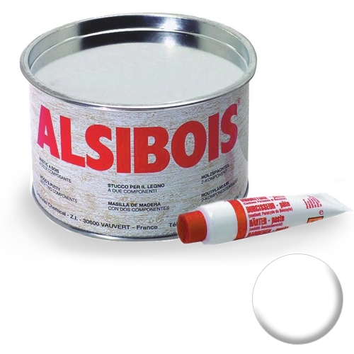 Alsibois houtvuller 2-componenten wit 400 ml