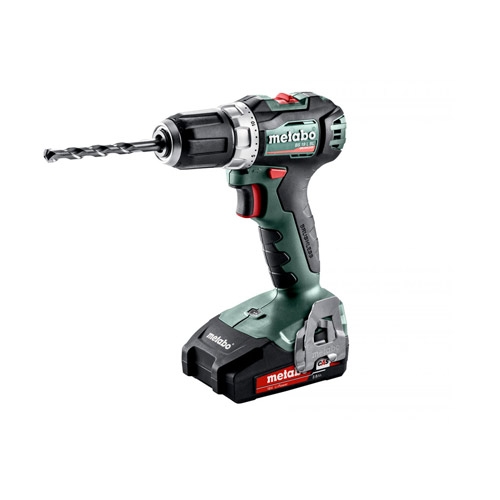 Metabo BS 18 L BL accu schroefboormachine 2x 2,0 Ah
