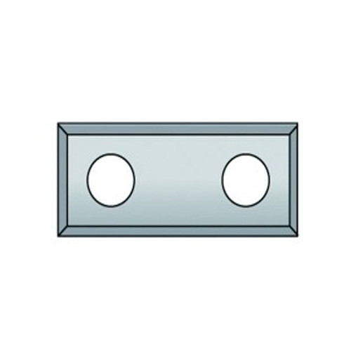 Hm wisselmes 49,5 x 12 mm voor frees met wisselmessen