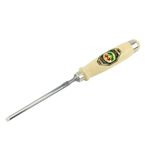 Kirschen steekbeitel met vlak heft 6 mm