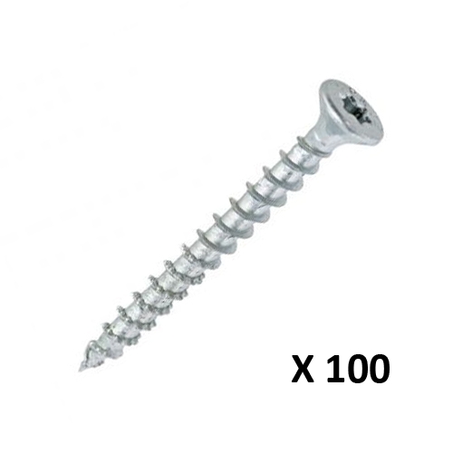 Dynaplus Universeelschroef VZ platkop Torx T30 Ø 6,0 x 45 mm