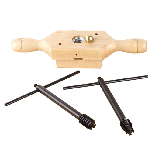 Tap- en snijset voor hout ¾ inch