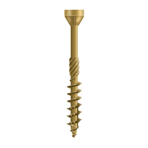 Dynaplus Vlonderschroef Xtreme AR-Bronze platkop met snijpunt Torx T25 Ø 5,0 x 50/30 mm
