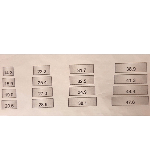 Ring Ø 44,4 mm voor frees 288-12