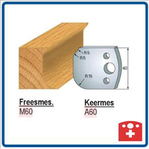 M60 Freesmes 40 x 4 mm
