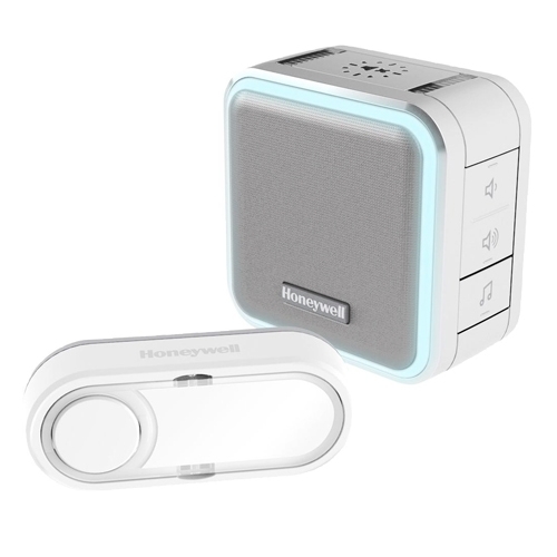 Honeywell draadloze gong met lichtring en beldrukker