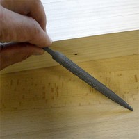 Corradi meubelmakers rasp halfrond 2-zijdig 127 mm