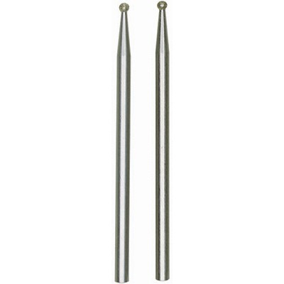 Proxxon diamantslijpstiften kogel 1,0 mm, 2 stuks