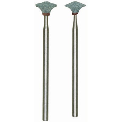 Proxxon silicium-carbide slijpstiften lensvorm, 2 stuks