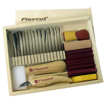Flexcut SK108 losse lemmets set 20 delig