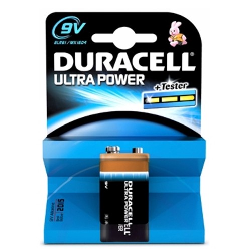 Duracell 9 Volt batterij ultra 6 LR61