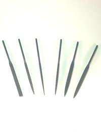 Corradi naaldraspen fijn 160 mm voor hout, 6 stuks