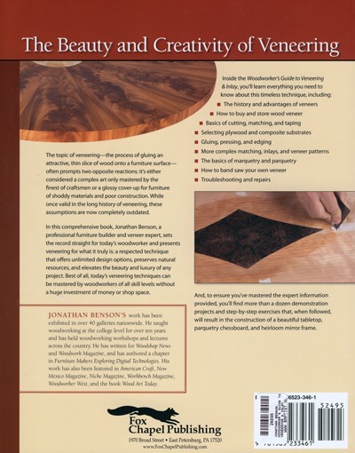 Woodworker's Guide to Veneering & Inlay - Jonathan Benson