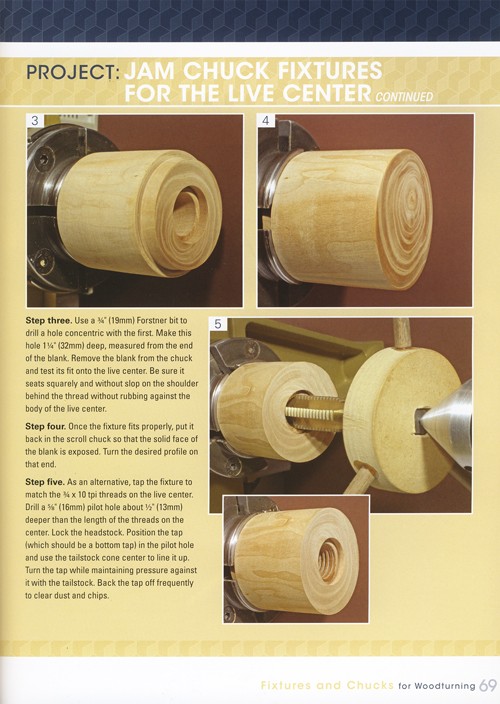 Fixtures and Chucks for Woodturning - Doc Green