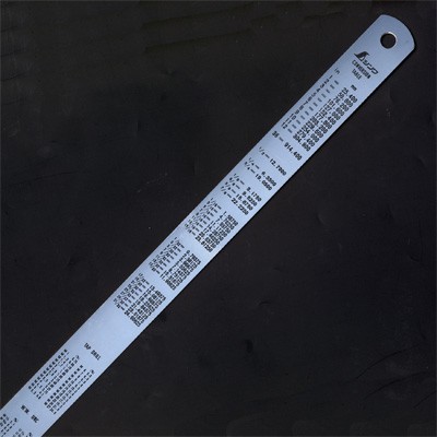 Shinwa Japanse liniaal rvs verenstaal 600 mm