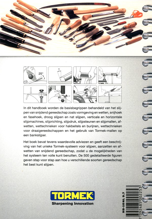 Tormek HB-10 handboek Nederlandstalig