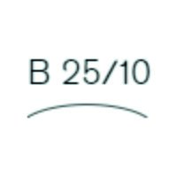 Pfeil B25-10 kort gekropte handpalmguts, omgekeerd gebogen 10 mm