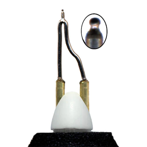 Razertip pyrografie pen met een 0,4 mm kogelronde punt